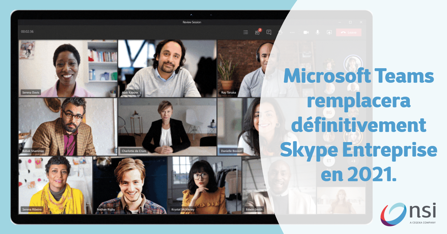 Microsoft Teams remplacera définitivement Skype Entreprise en 2021