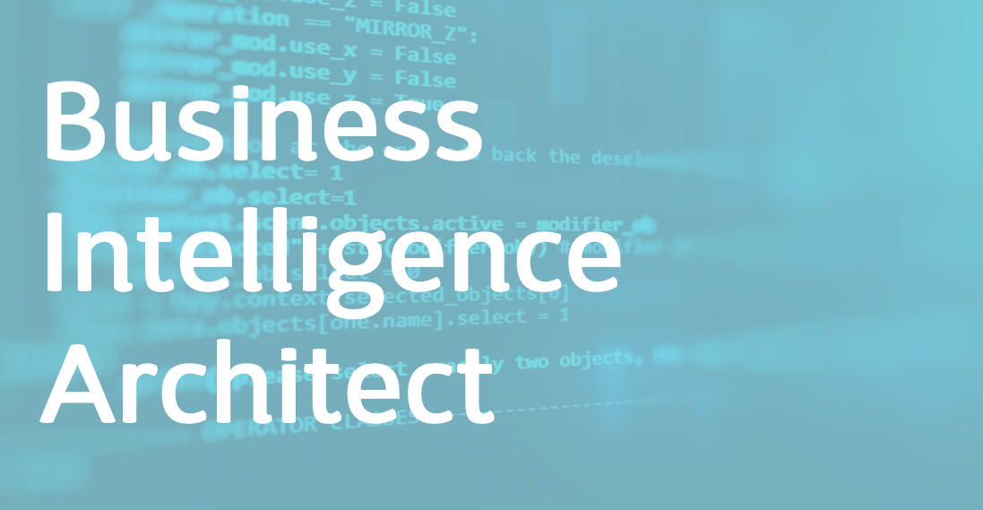 Business Intelligence Architect – EN