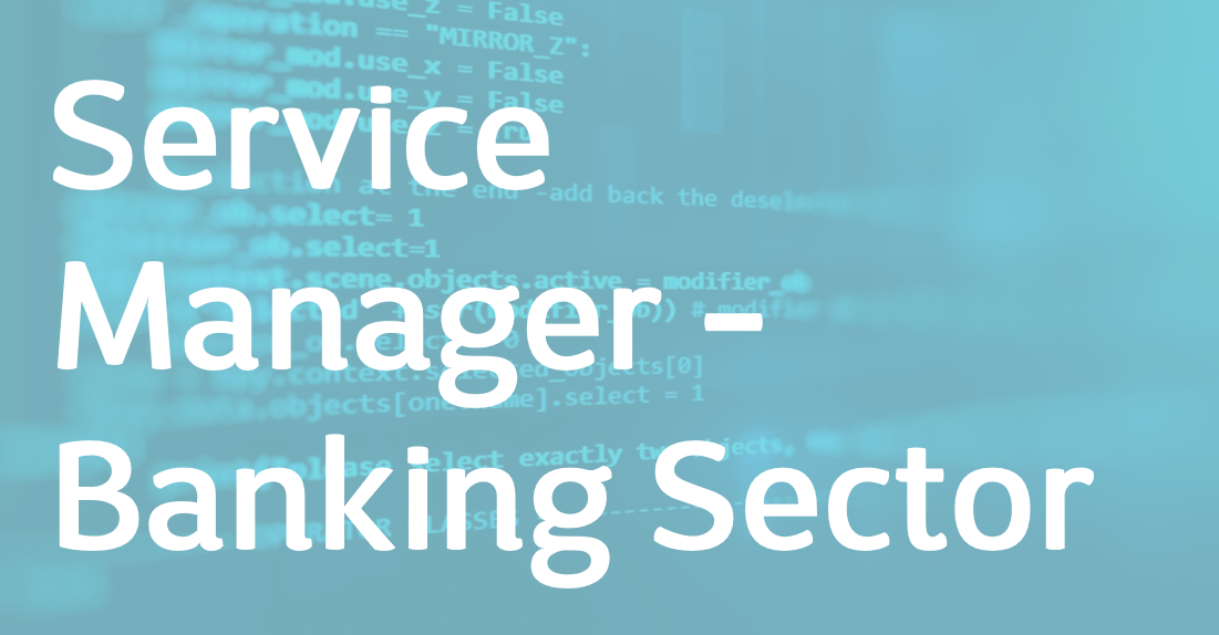 Service Manager – Datacenter Engineer Lead – EN