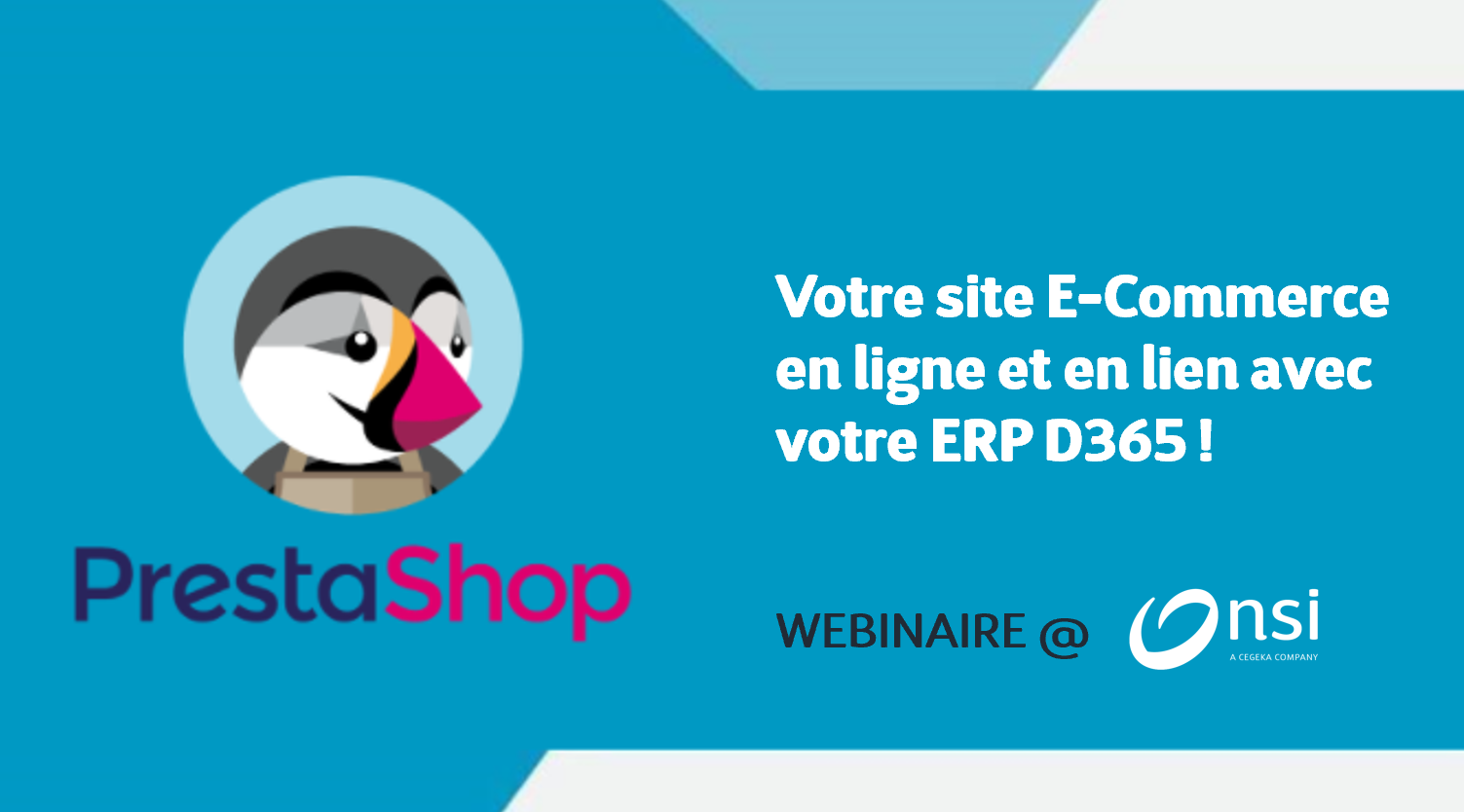 Replay Webinaire - Prestashop la solution E-Commerce en lien avec D365