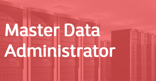 Master Data Administrator – FR / EN