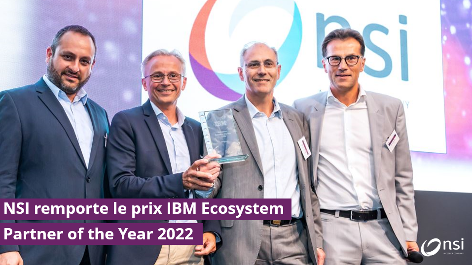 NSI remporte le prix IBM Ecosystem Partner of the Year 2022 (Clone)
