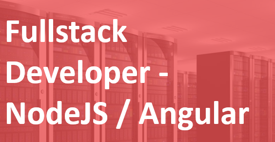 Fullstack Developer - NodeJS / Angular – FR/EN