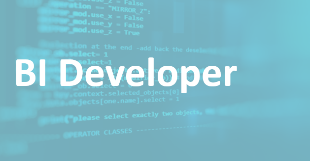 BI Developer – FR/EN